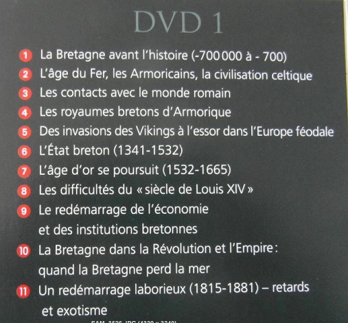 Connaissance de la Bretagne dvd 3 pf