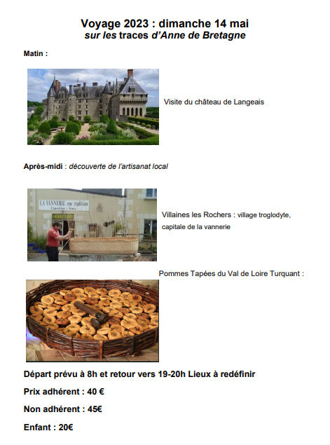 Voyage Langeais